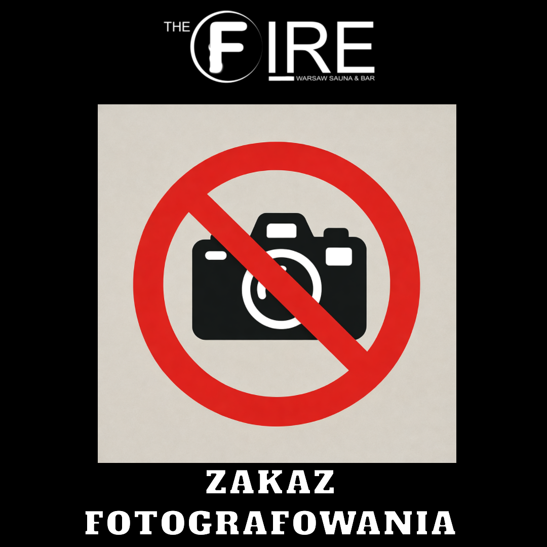 ZAKAZ FOTOGRAFOWANIA