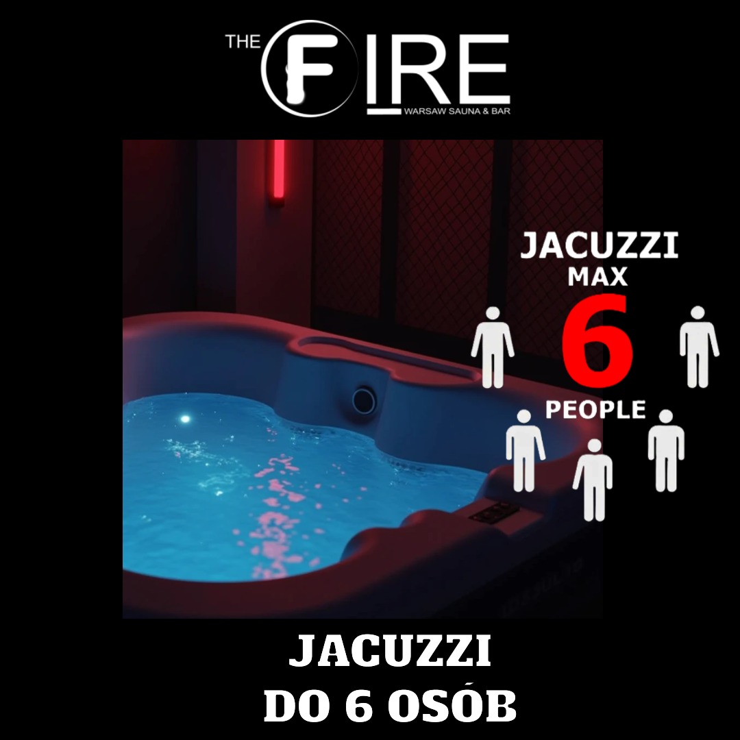 JACUZZI MAX 6 OSÓB