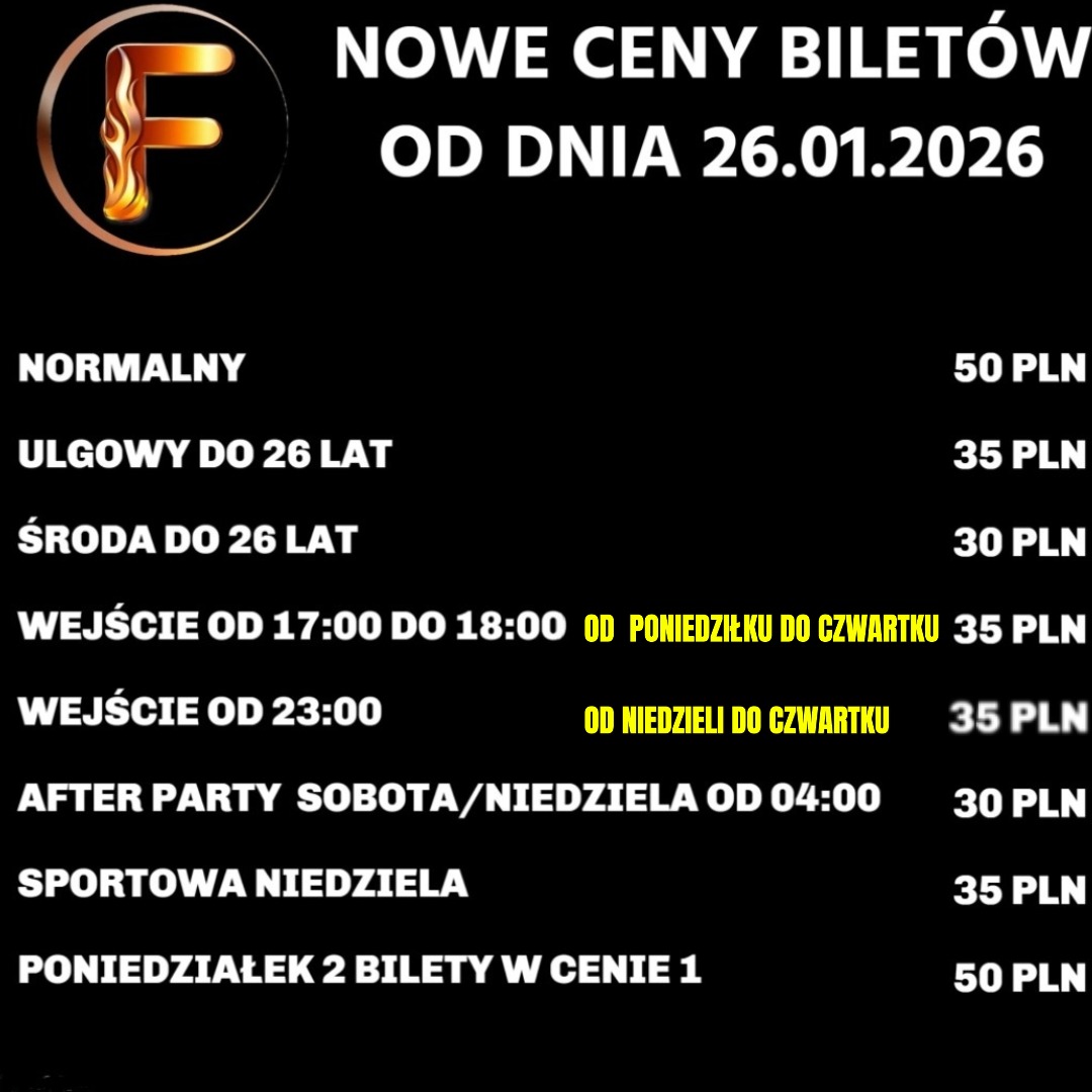 CENNIK OD 26.01.2026